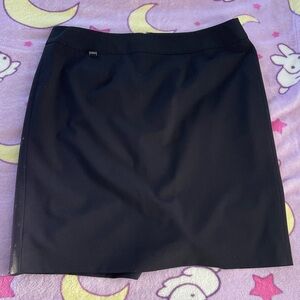 Calvin Klein Black Chic Pencil Skirt